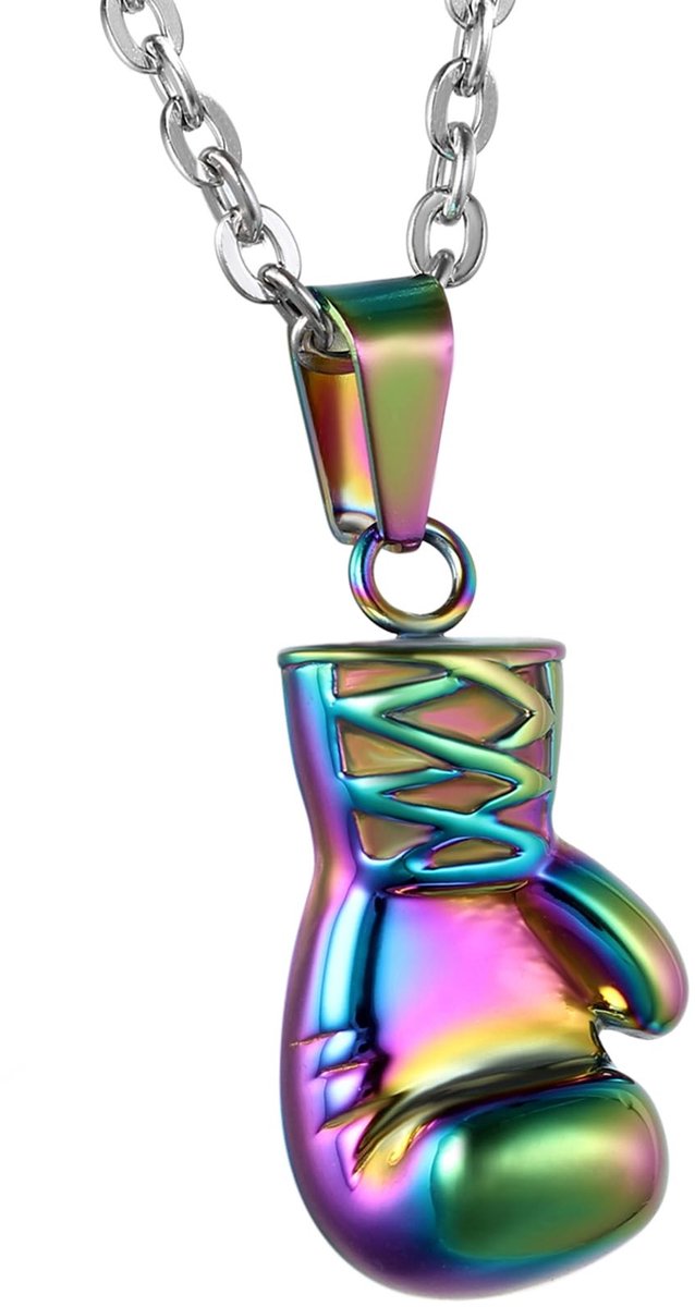 Solidchoice - Heren Ketting met Bokshandschoen Hangertje