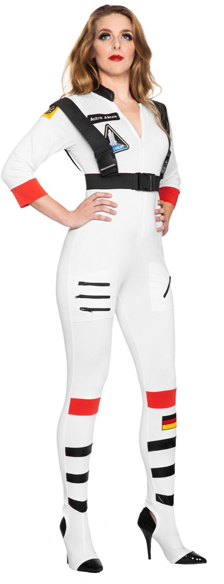 Sexy astronaute kostuum - Kostuum voor Carnaval