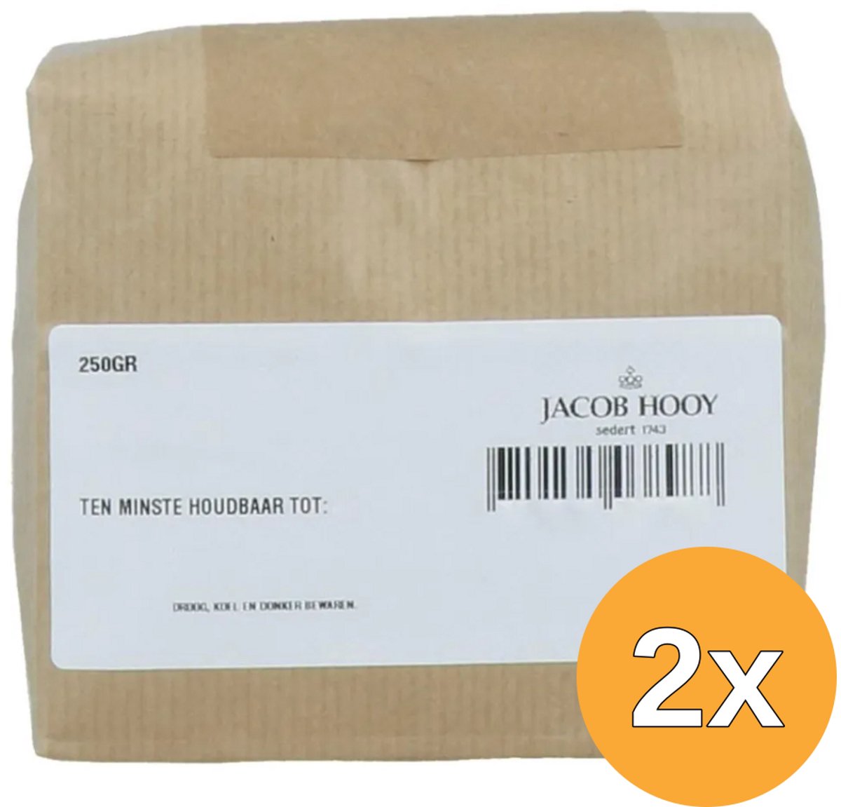 2x Jacob Hooy Onsterfelijkheidskruid (250 gr)