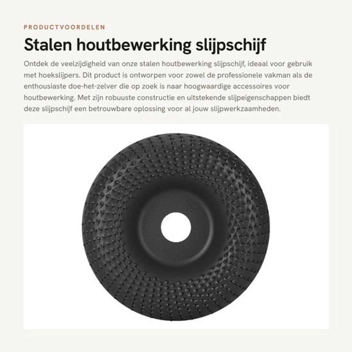 Slijpschijf Hoogwaardige Kwaliteit - Slijpschijf 125 mm