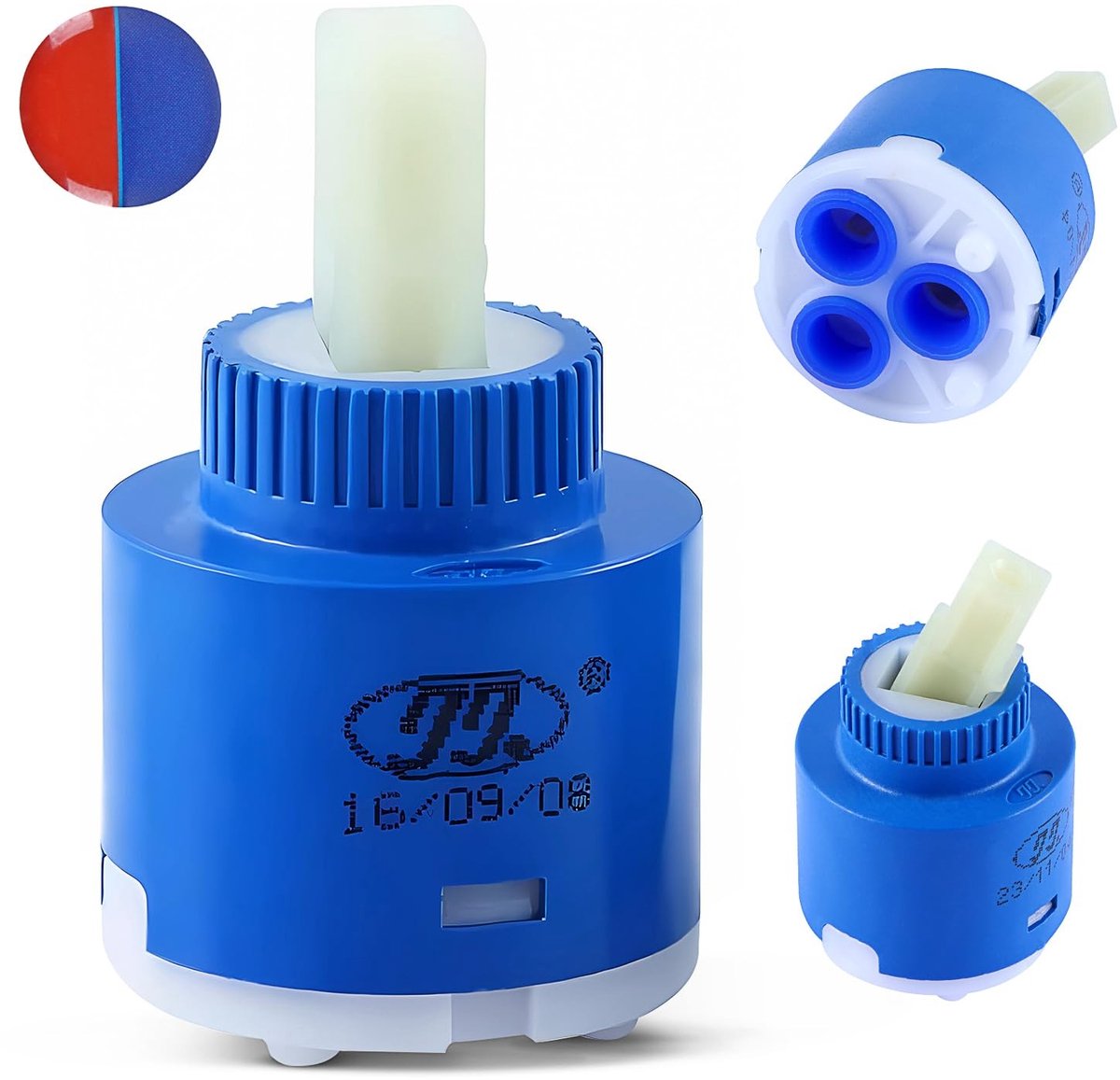 Solidchoice - Vervangende Keramische Cartridge 35 mm voor Kranen