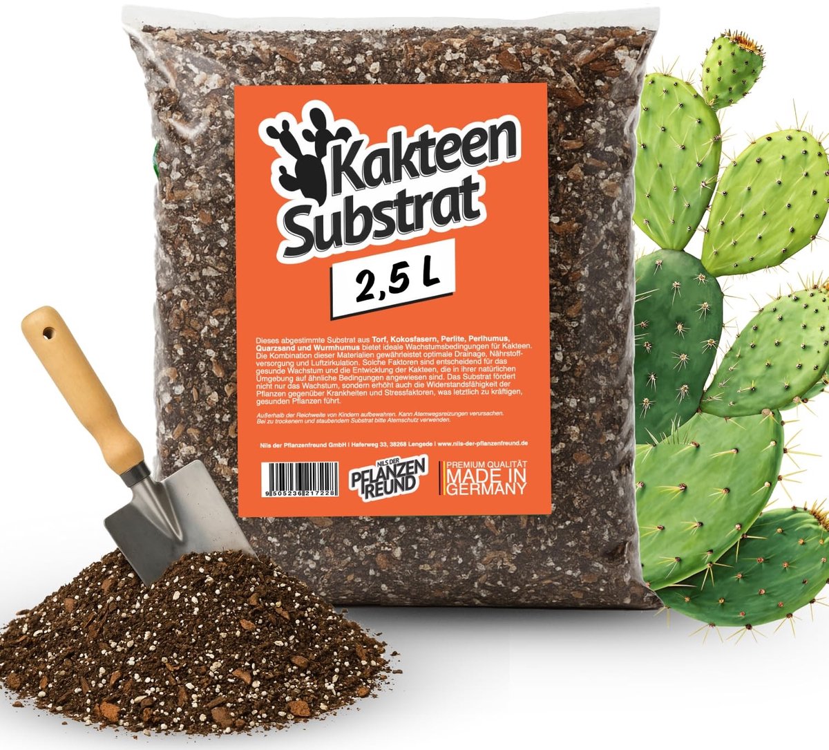 Solidchoice - Cactus Potgrond 2.5L voor Gezonde Planten met Optimale Drainage