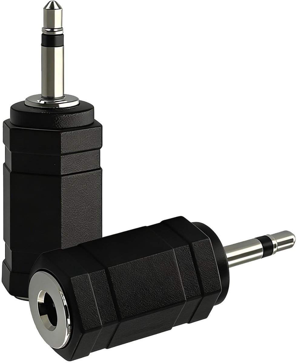 Solidchoice - Set van 2 Adapters 3.5mm Mannetje naar Vrouwtje