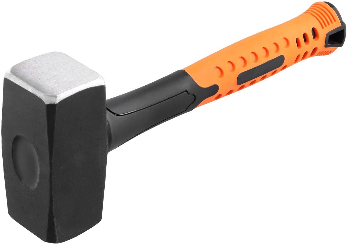 Solidchoice - 1.5kg Clubhamer met Carbon Stalen Kop