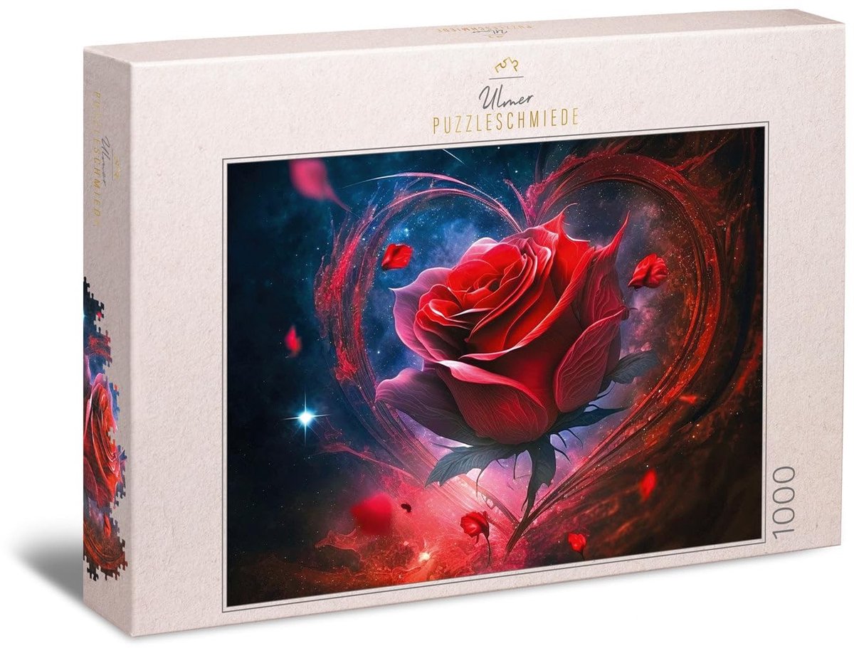 Solidchoice - 1000 Delen Hart Puzzel voor Volwassenen