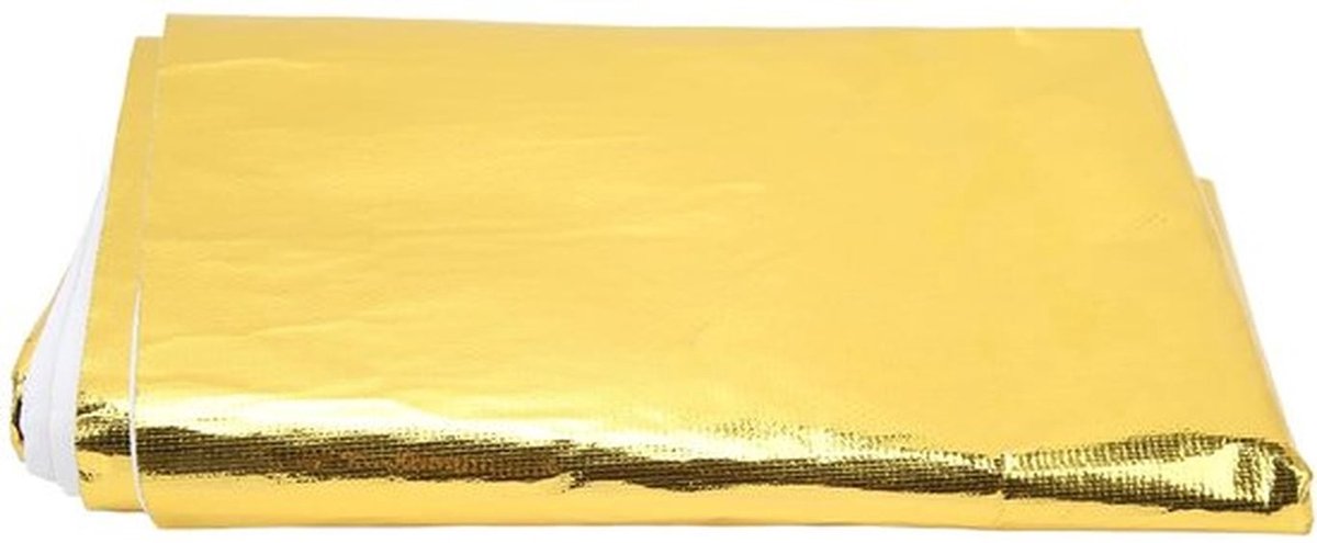 Hitteschild Zelfklevend - Reflecterende Isolatieband - Warmte-isolatie tot 450 Graden - 99 x 119 cm - Geavanceerd Polymeerlaminaat - Isolatietape
