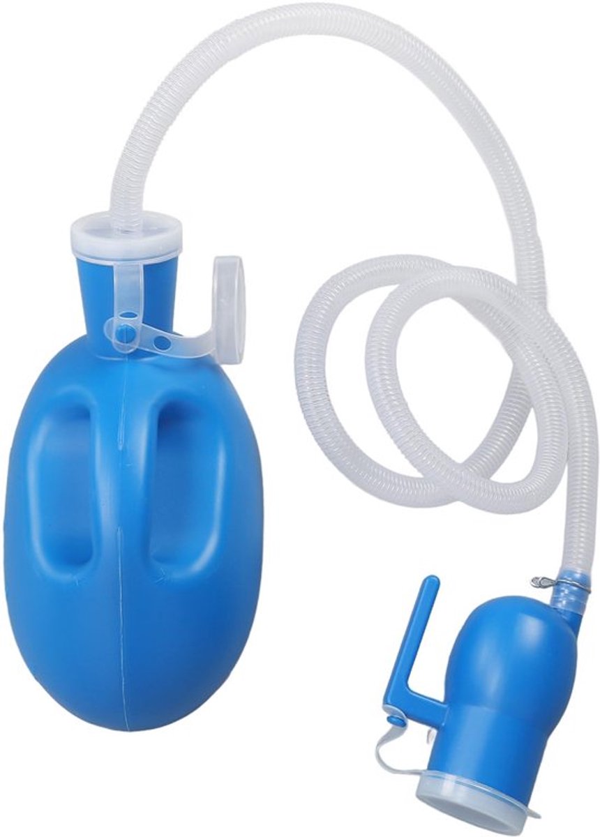 Urinefles Lekvrij Ontwerp - 2000 ml Capaciteit - Afneembare Buis - Eenvoudig in Gebruik - Geschikt voor Ouderen - Voorkomt Morsen - Urinoir