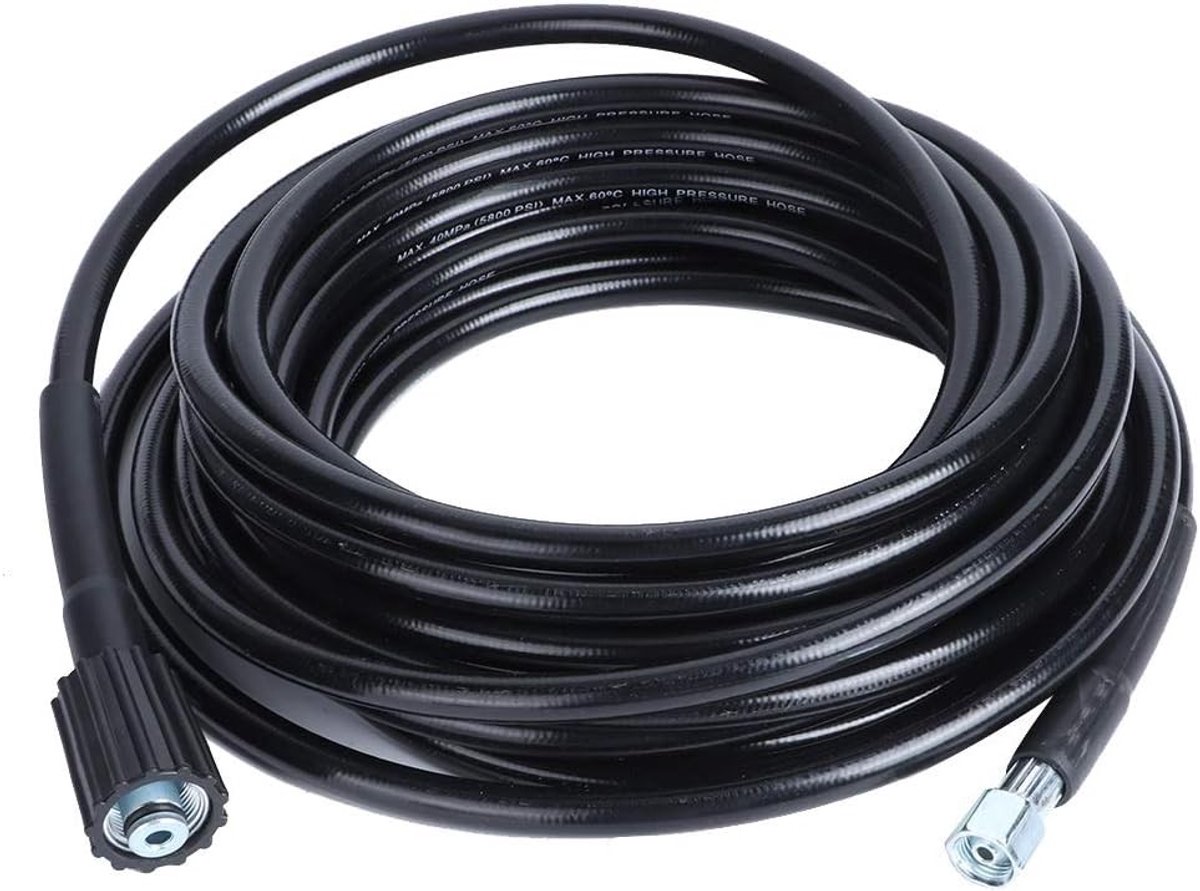 Hogedrukslang 10 meter met M14xM22 aansluiting - Accessoires voor hogedrukreinigers, ideaal voor K2 en K3 modellen