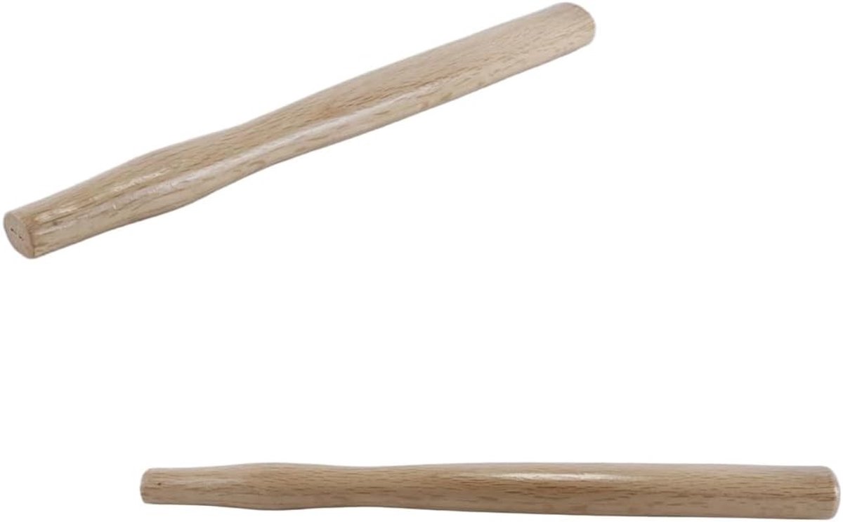 Octagonale Houten Vervanghandgreep voor Clubhamer - 14 Inch, 1.5 lb, Duurzaam Hout, Ergonomisch Ontwerp, Stevige Grip