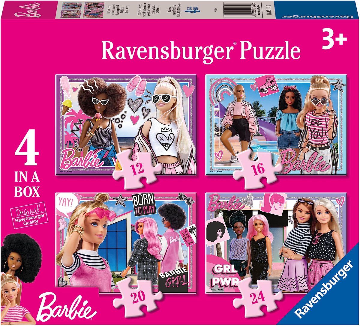 Solidchoice - Trolls Puzzle 4-in-1 voor Kinderen