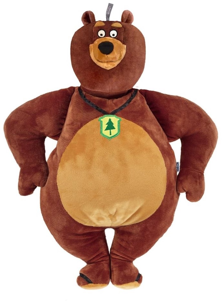 Solidchoice - Grizzy & the Lemmings Warmwaterkruik met Knuffel, 0.8 L
