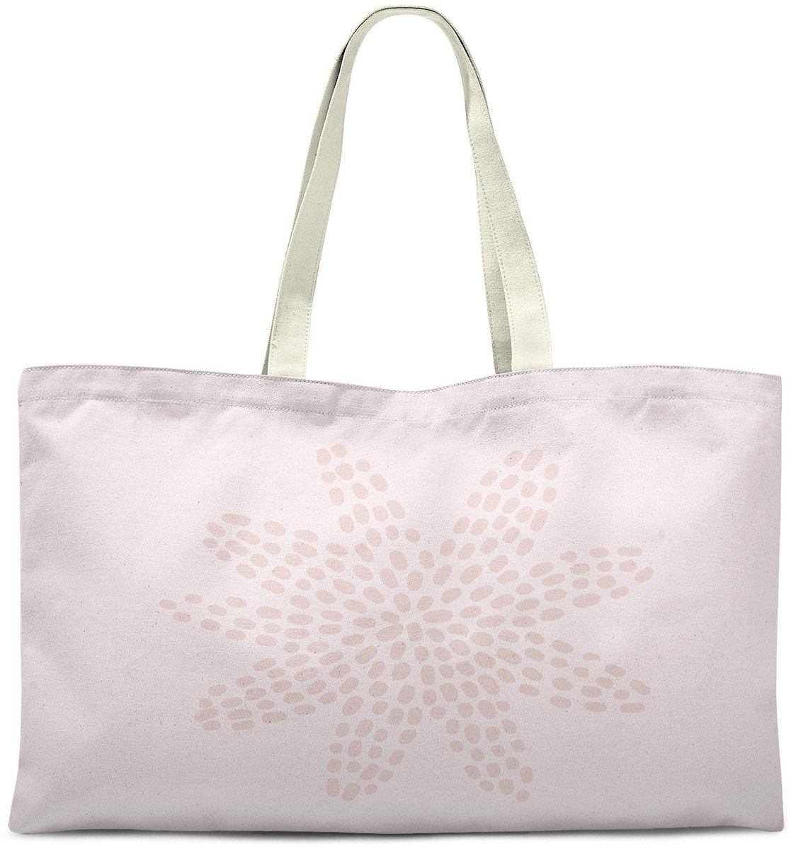 Solidchoice - Herbruikbare Katoenen Draagtas met Handvatten 50x40 cm