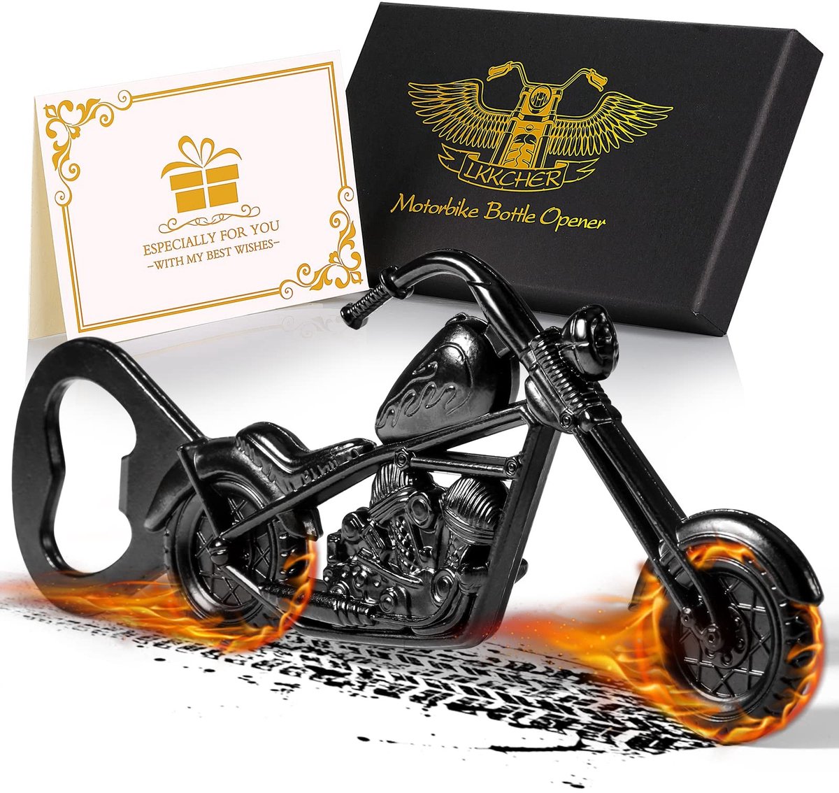 Solidchoice - Motorfiets Flessenopener voor Bier