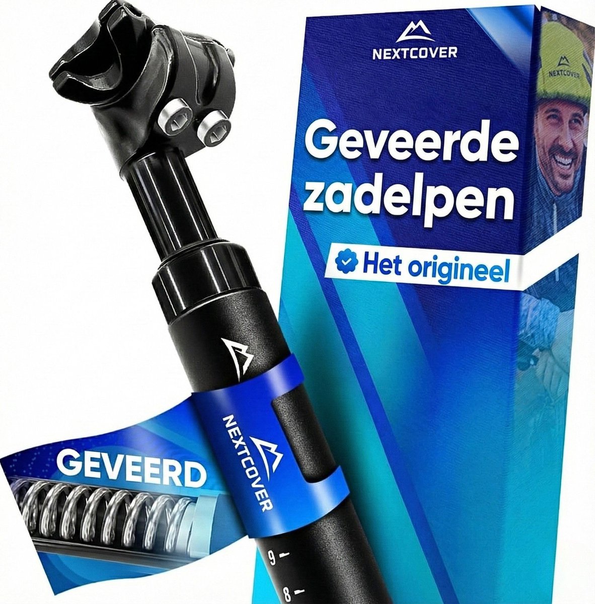 Solidchoice - Geveerde Zadelpen met Comfort-Spring Technologie