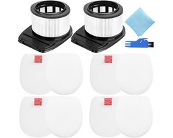 Filter Set Replacement for Shark IZ251UK, IZ201UKT, IZ201UKTSB, IZ251UK, IZ251UKT Cordless Stick Vacuum Cleaner Replacement Filters Parts, Washable & Reusable (2+4)
