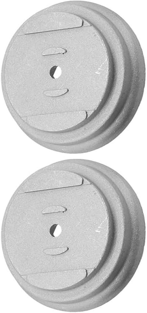 Grasafdekking Guard Blade Base Set van 2 Pack voor Grastrimmers Accessoires 6,5 * 2 * 5cm Tuin Grasmaaier Blade Base Gereedschap Bevestiging