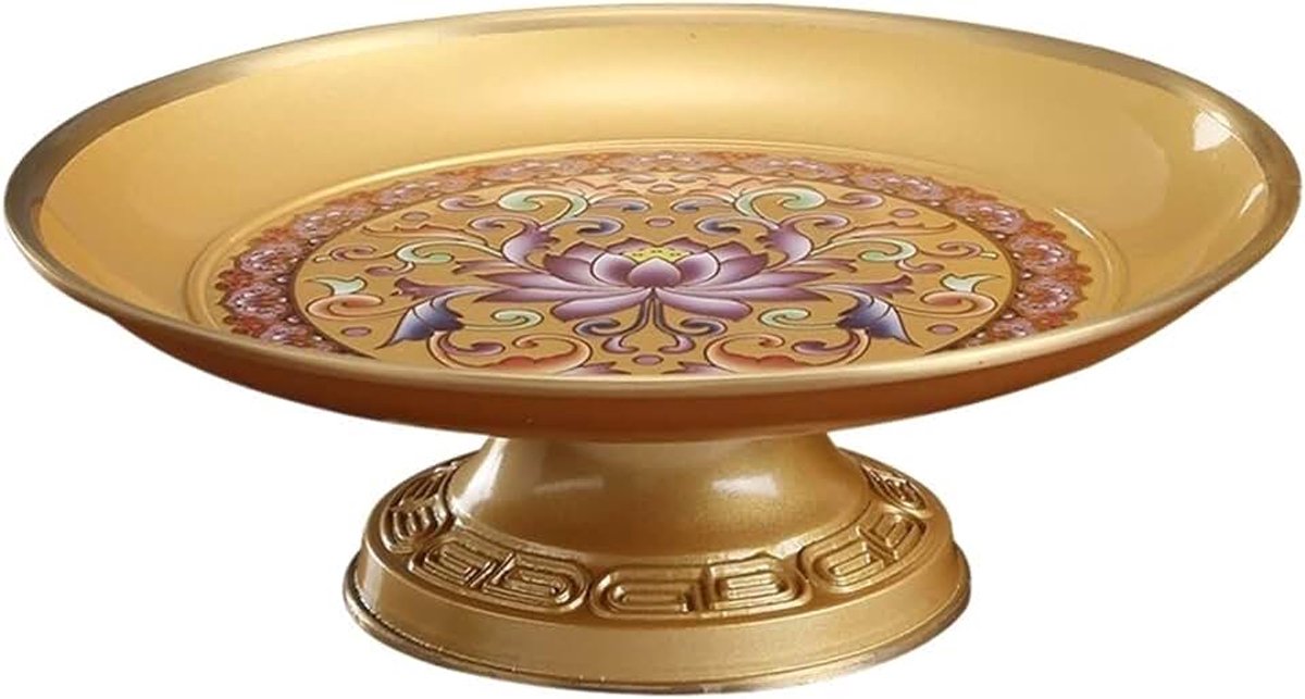 Fruitmand voor keuken Koperen fruitlade Lotus Fruitlade Woondecoratie Opbergvak Licht Luxe Retro Design Decoratieve ornamenten Fruitschaal/fruitschalen good