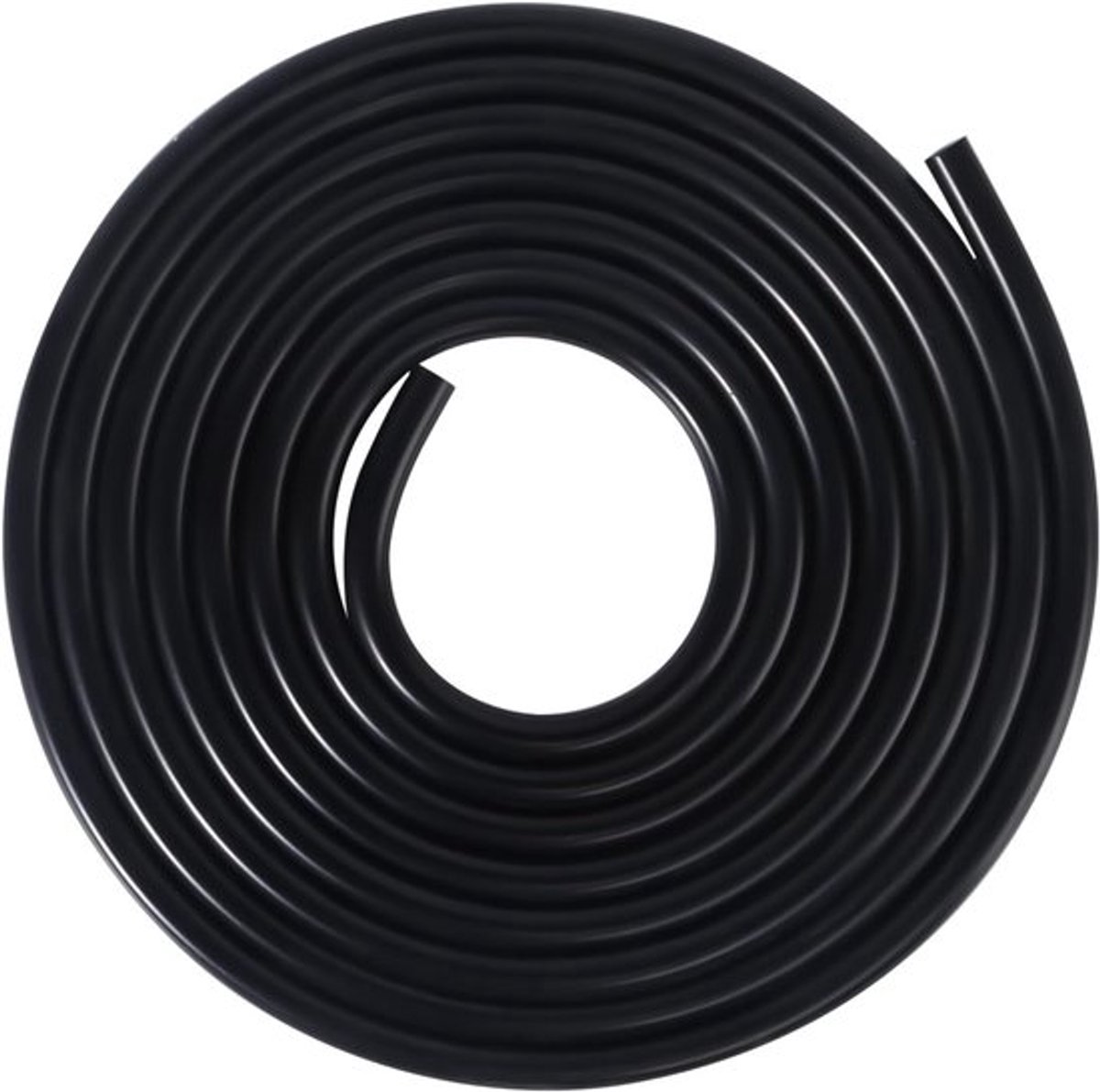 Hoge Temperatuur Siliconen Slang van 3 m, 4 mm Binnen- en 8 mm Buitendiameter, Vacuümslang voor Motoren en Technische Toepassingen