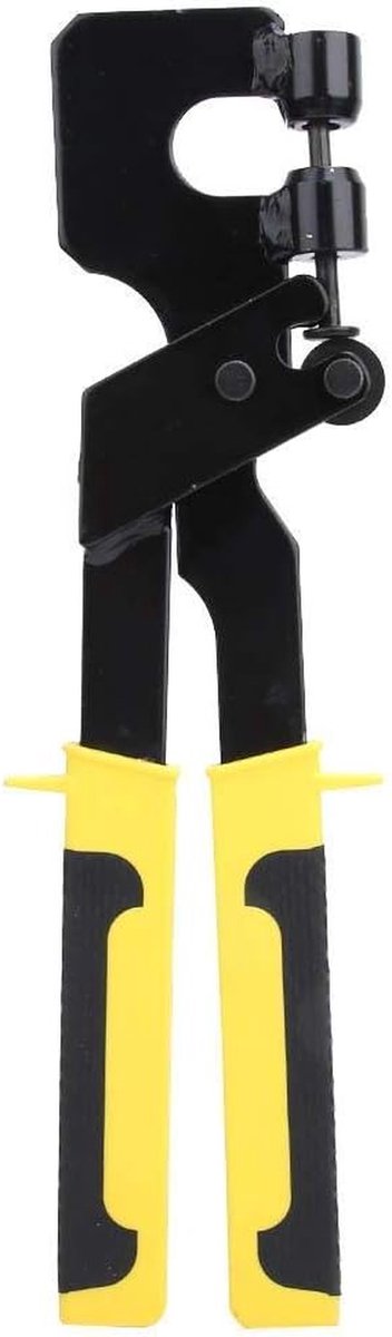 Krimptang - Bouttang - Verbindingen Maken - Chroom-Vanadium Staal - 10 mm Opening - Zwart