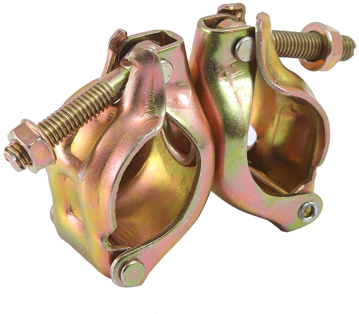 Steigerkoppeling 48 x 48 mm steigerklemmen met bandmoer steigerklem 360° voor bevestiging van steigers ankerstang (360°)