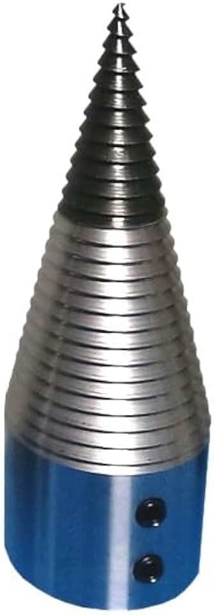 splijtboor, boorkegel, kegelsplijter, 80 mm, met moer verwisselbare punt/verschillende opnamen (boringen) (opname 24 mm)