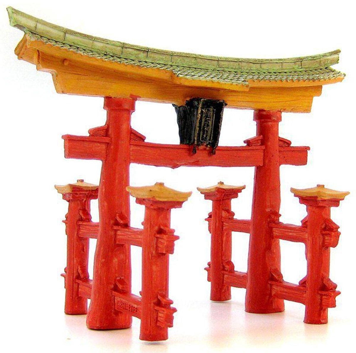 91487 Aquaristisch Ornament Japanse Torii-poort