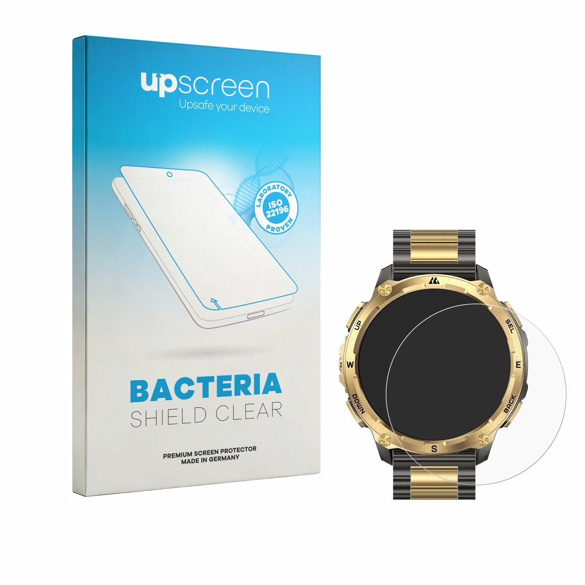 upscreen - Screenprotector voor Kospet Tank T4 Special Edition - Folie Beschermfolie transparant antibacterieel