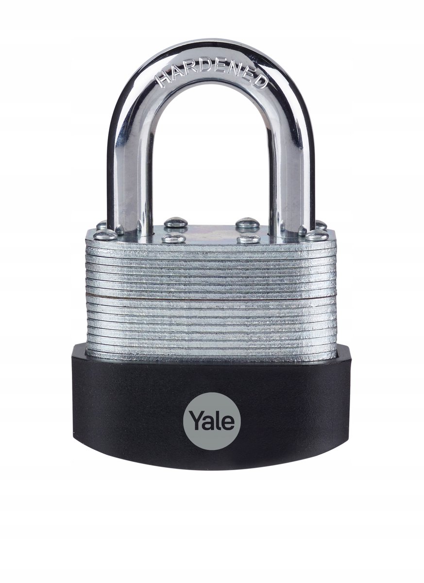 Yale Y125B/50/129/1 Gelamine aarde Stalen Hangslot 50mm