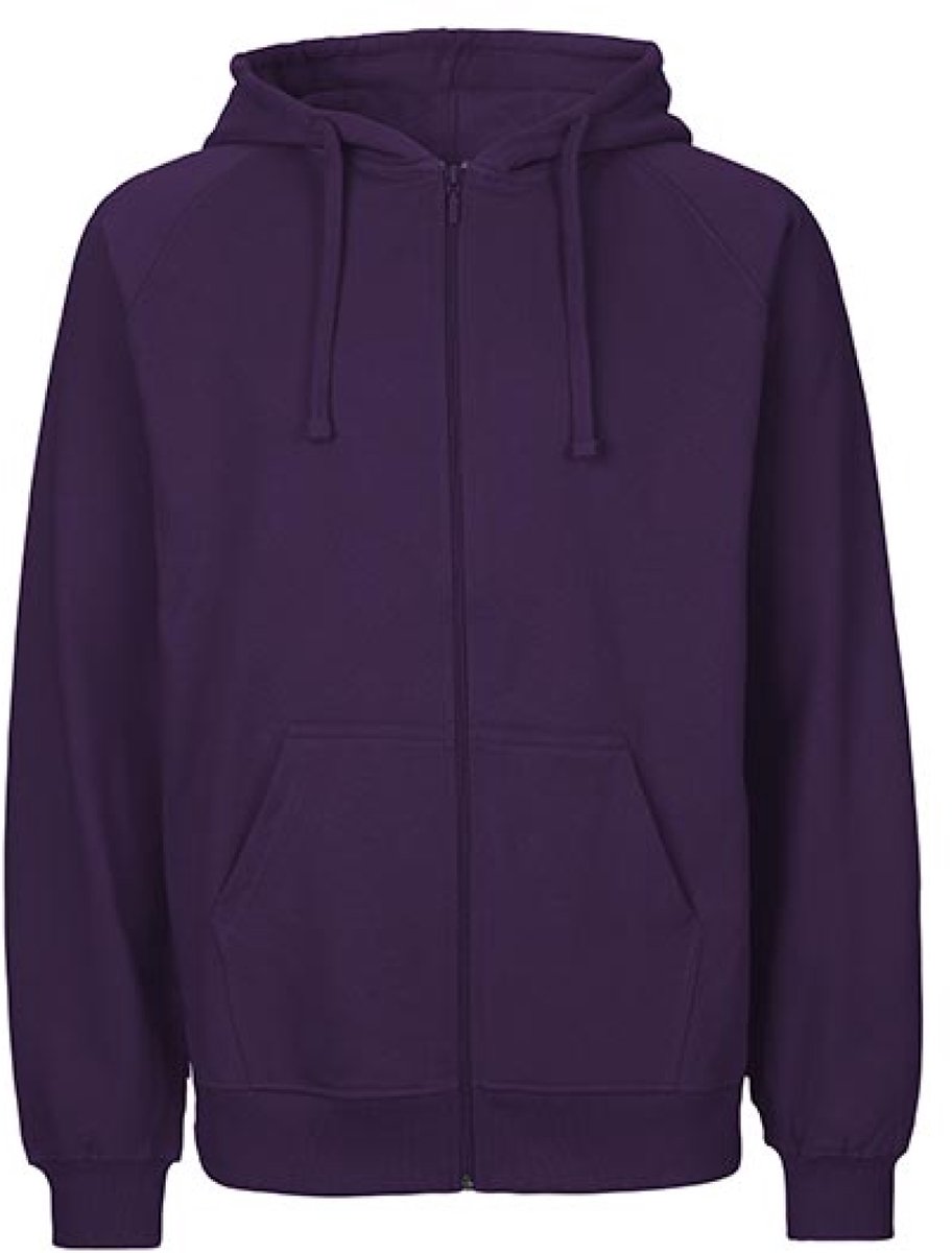Neutral Men´s Zip Hoodie Paars