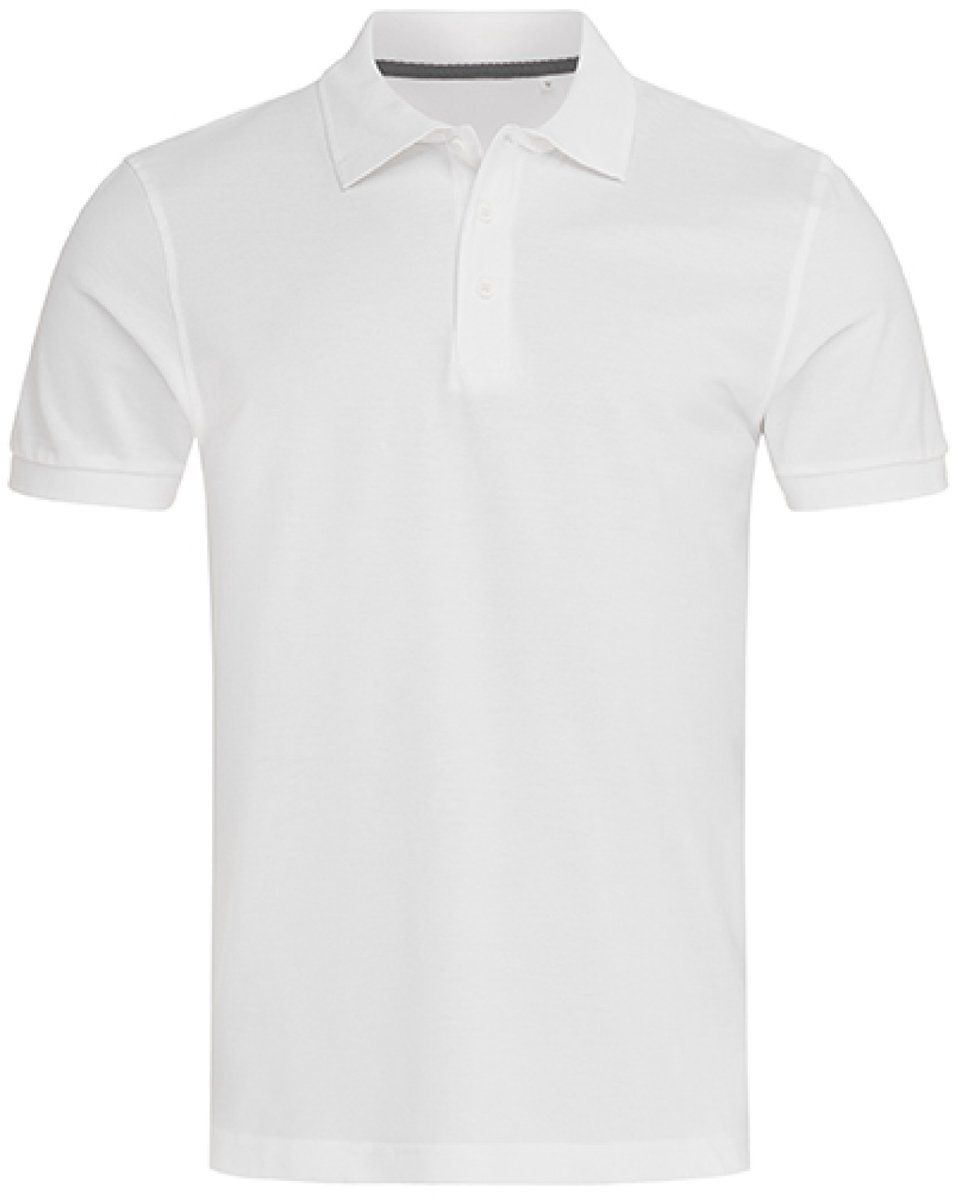Stedman - Lux Polo - White maat XXL