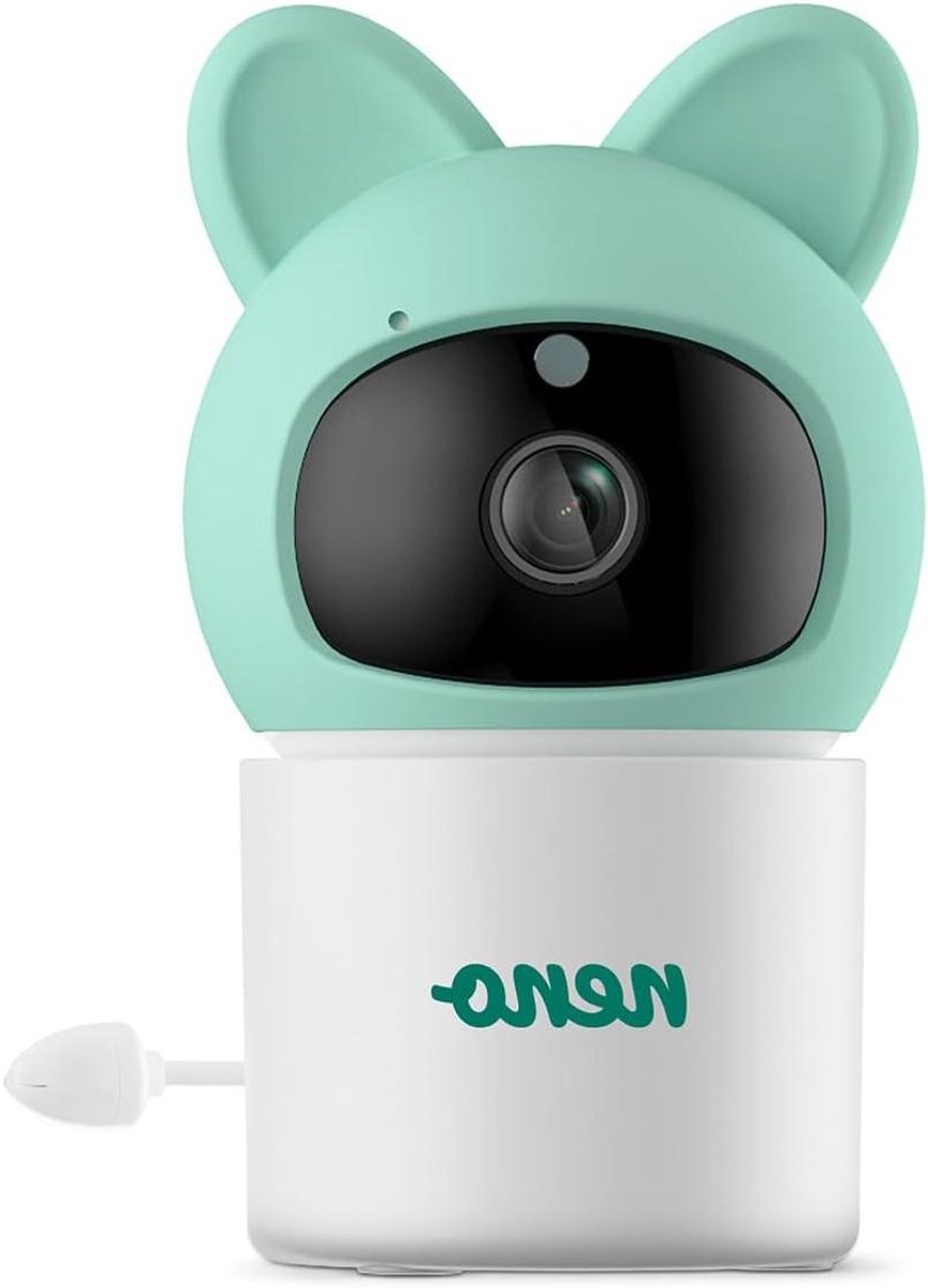 Slimme Babyfoon - Wifi Monitor - Baby Bewaken - Verstelbare Kop - 22 x 11 x 8 cm - Wit