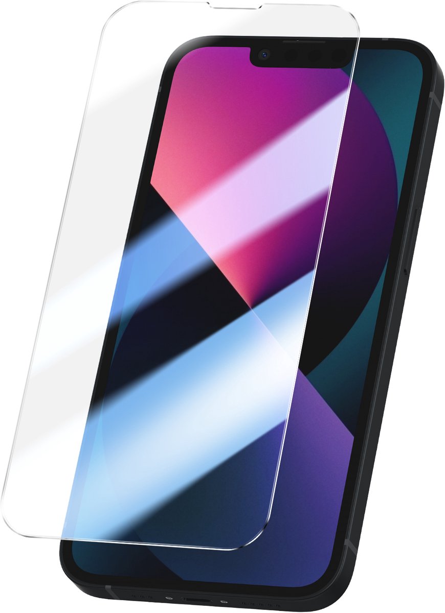 Mayaxess, Gehard Glas Geschikt voor Apple iPhone 13 - 9H Hardheid Kras- en Schokbestendig, Transparant