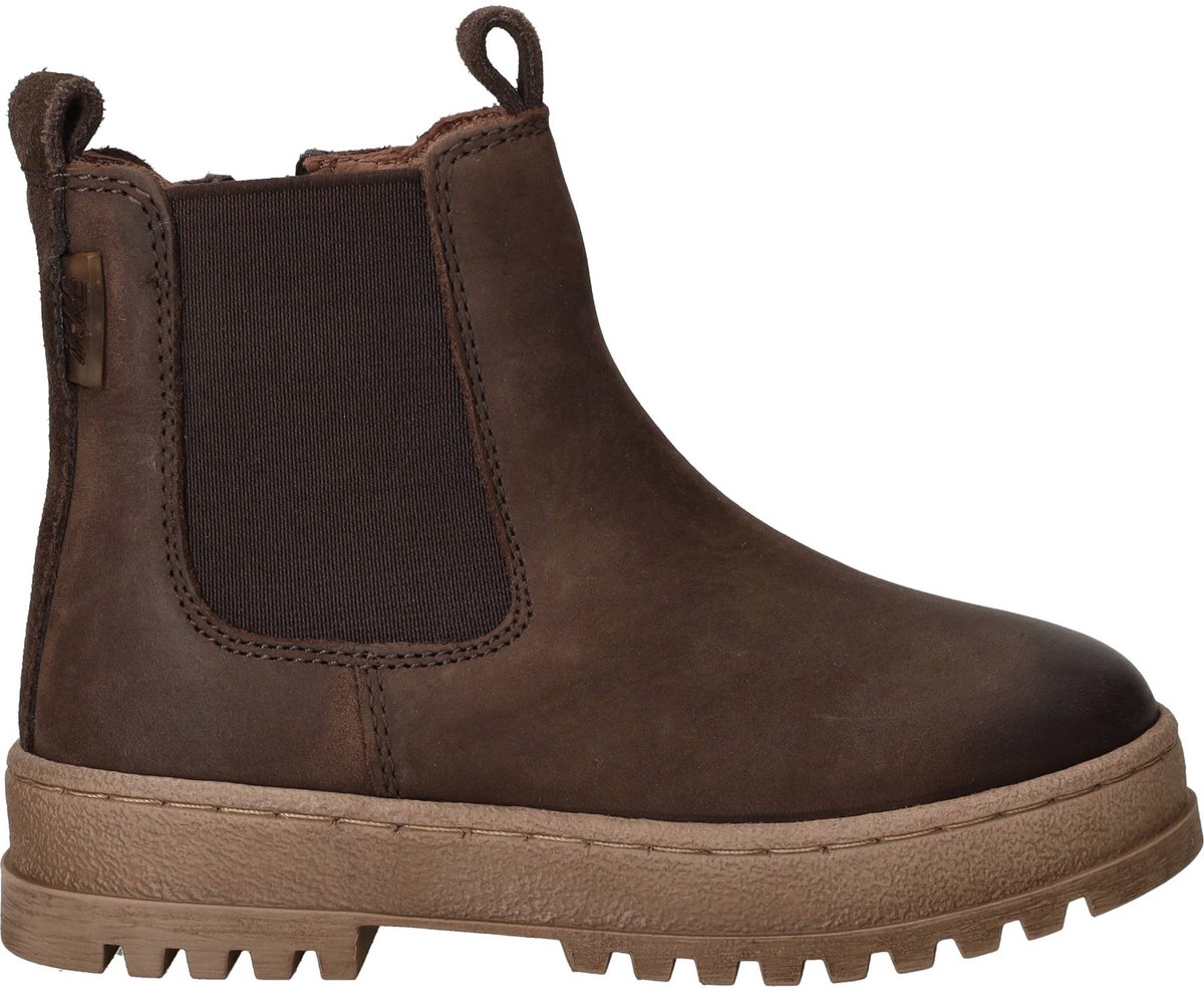 IK-KE Chelseaboots - Jongens - Bruin - Maat:35