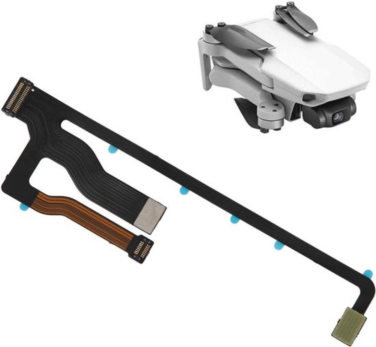Drone accessoire - Reparatie onderdelen - Signaal kabel - Compatibel met [Model] - Mini Drone Deel RC Drone Reparatie Platte Lint Signaal Kabel Accessoire Onderdelen Fit Voor Drone Service Vervanging.