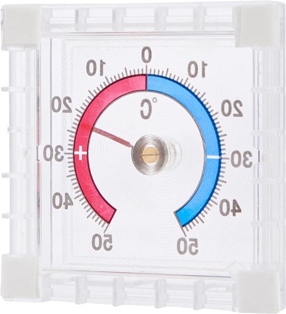 -50° tot +50°C plakthermometer (985719) voor binnen- en buitengebruik
