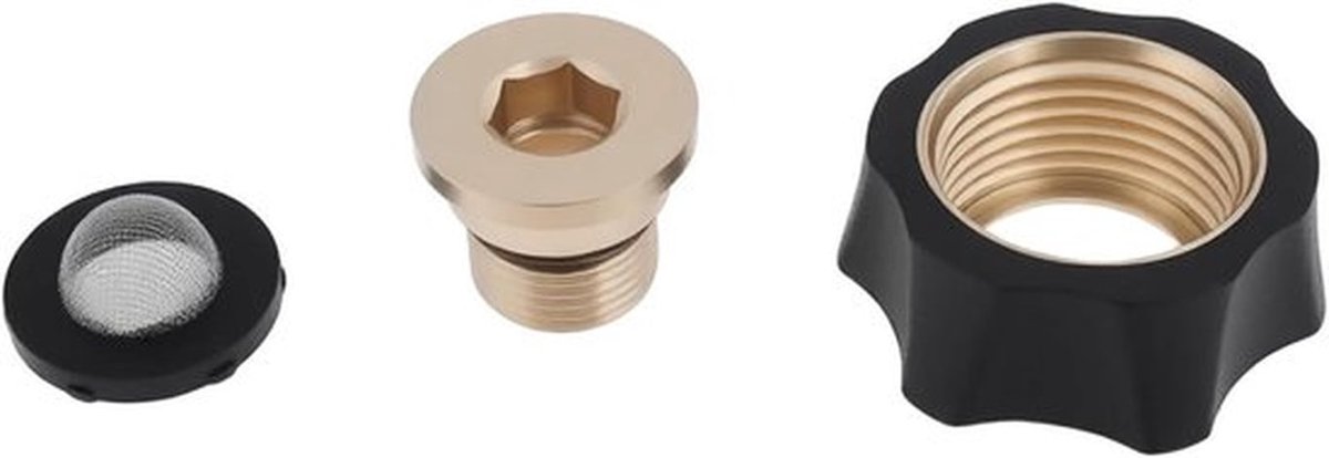 Hogedrukreiniger Pomp Inlaat Accessoire - Mannelijke 3/8\" Vrouwelijke 3/4\" - Compatibel met Simpson Reiniging - Accessoire voor Hogedrukreiniger - Geschikt voor diverse modellen - 1x Inlaat Accessoire 7112362