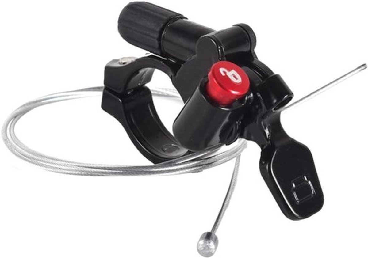 - Fiets Schokdemper Lockout Bedieningshendel - Aluminiumlegering - Mountainbike - Schokdemper Bedieningsonderdelen - Vering Aanpassing - Geschikt voor Mountainbikes