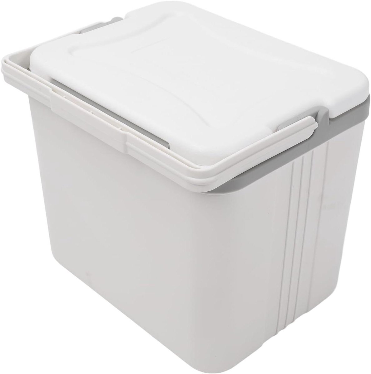 Geïsoleerde Koeler - Draagbare Box - Picknick en Vissen - Efficiënte Isolatie - 15 Liter Capaciteit - Wit