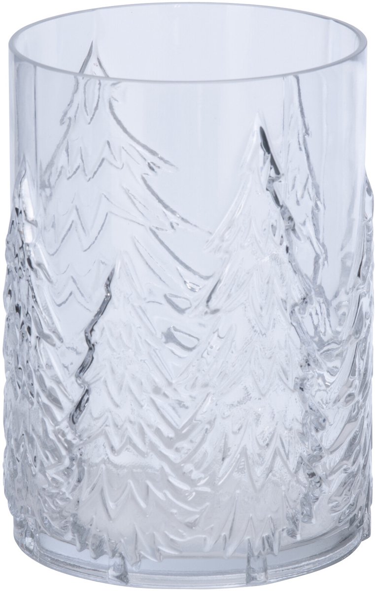 J-Line Vaas boom - glas - transparant - small