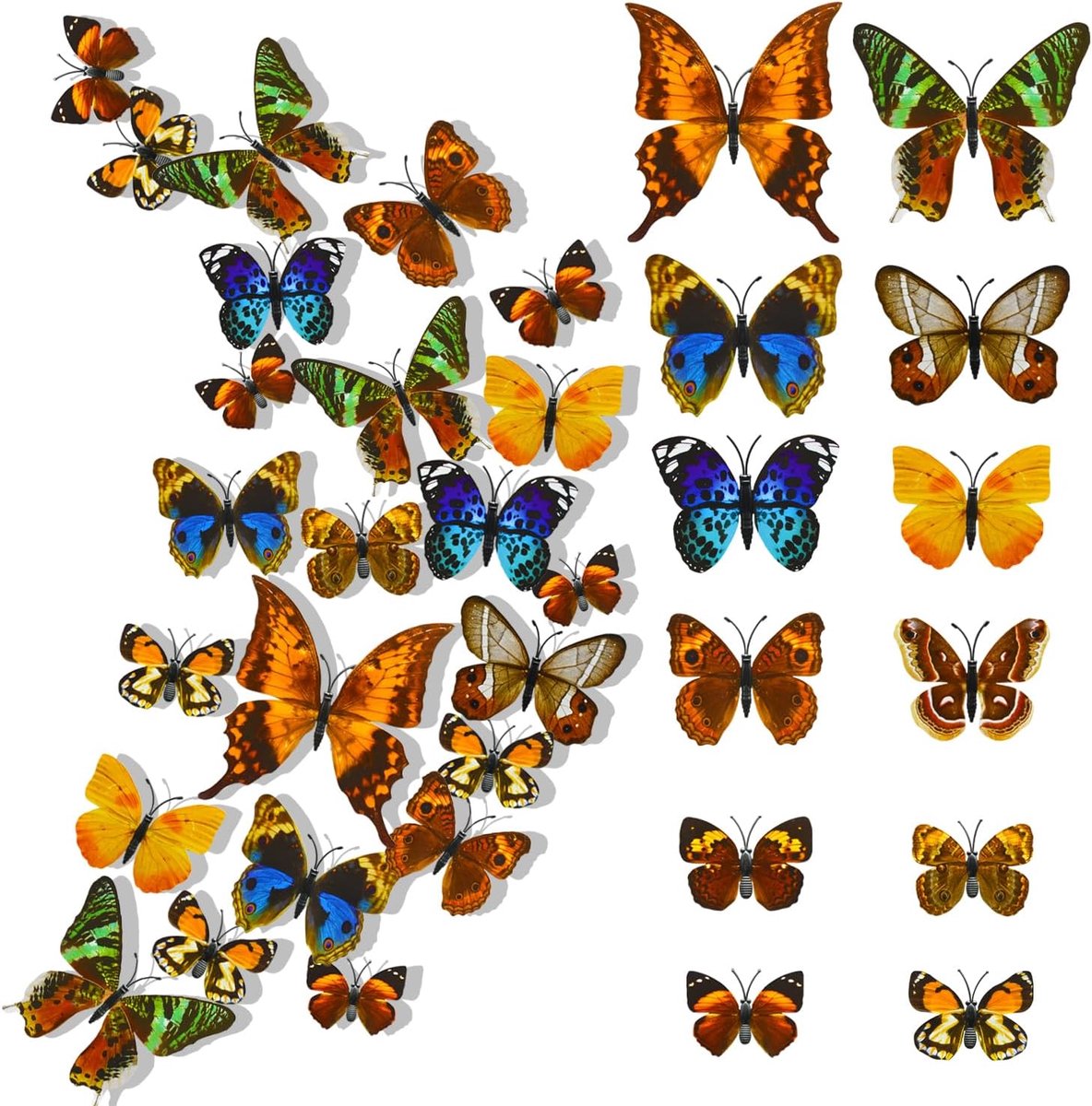 Muurstickers, rubberen muurstickers, wanddecoratie, accessoires voor slaapkamer, huis, kamer