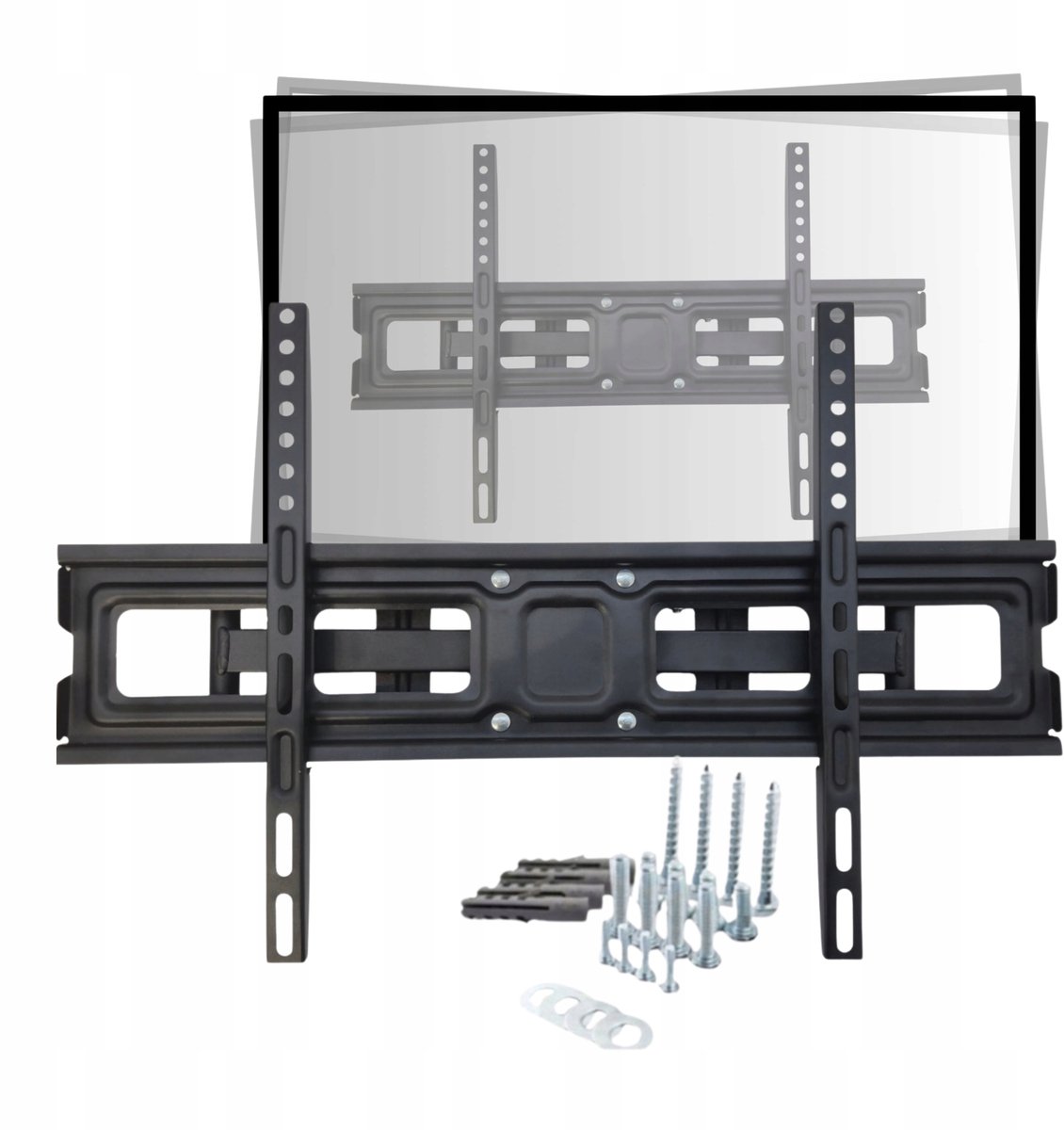 TV-muurbeugel 32-75" Red Eagle, draaibaar, VESA 600x400, 35kg
