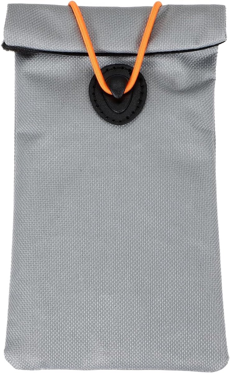 3.7"x7" Faraday Pocket Voor Autosleutels RFID 5G Anti-Diefstal Sleutelbeschermer Signaal Blocker Zak Kooi Sleeve Voor Signaal Blokkering Privacy Bescherming, Grijs