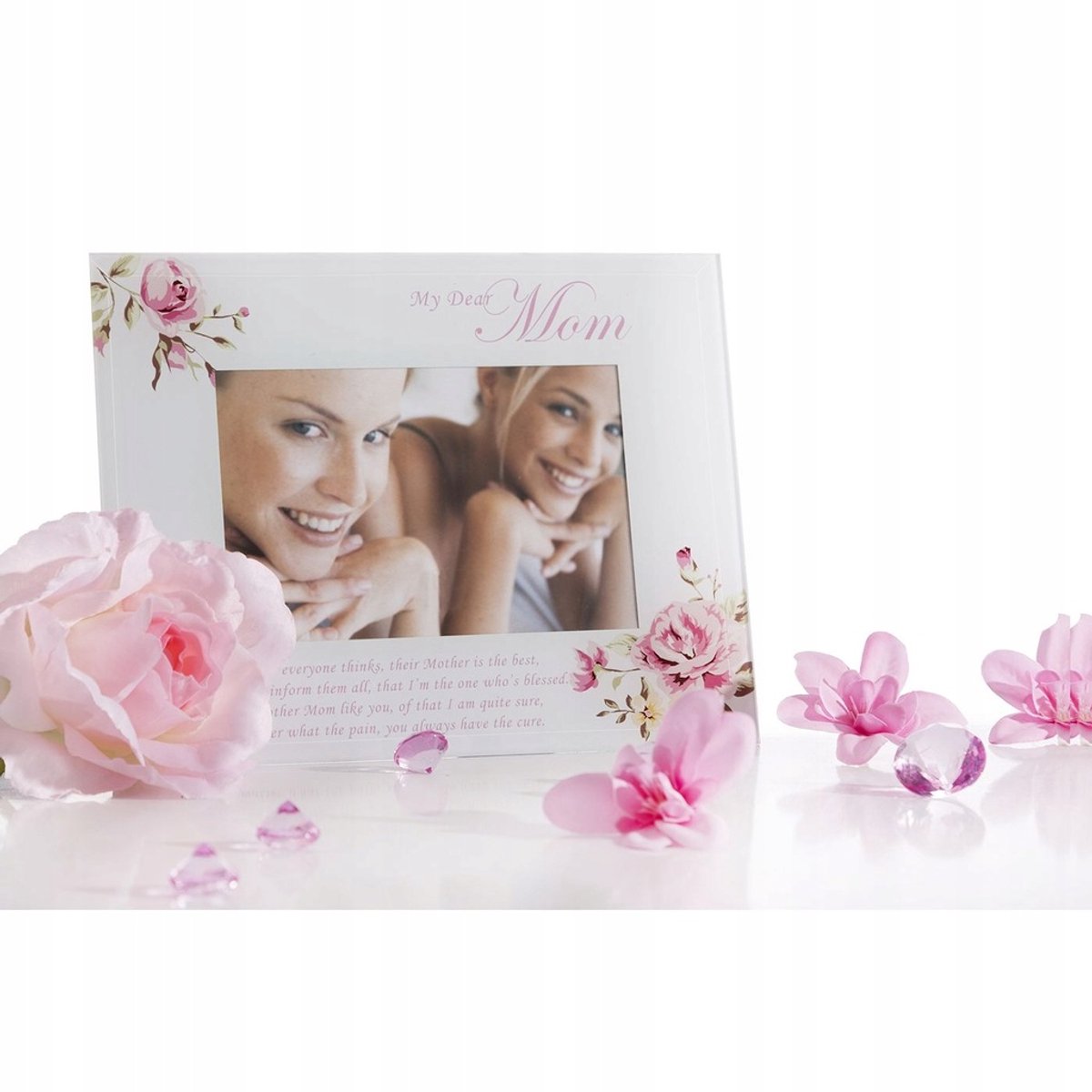 Decoratieve Fotolijst Krem/Roze - Perfect cadeau