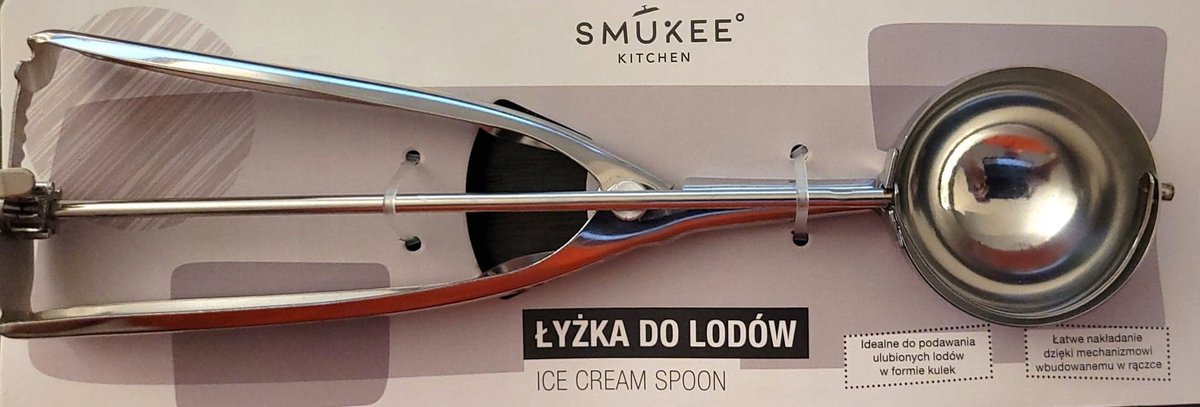 Smukee IJsschep RVS met Uitwerpmechanisme