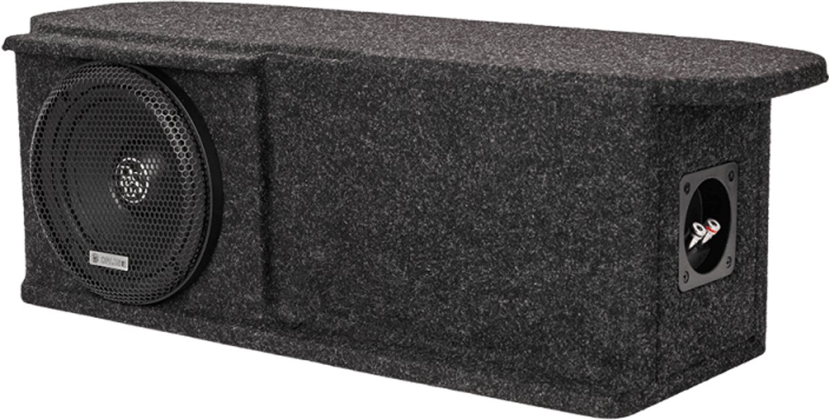 DLS Cruise CRSB-16VW4 6.5 Inch Subwoofer Behuizing met Ingebouwde Subwoofer – OEM Bass Upgrade Audi Q4 VW ID4 ID5 ID7 Skoda Enyaq