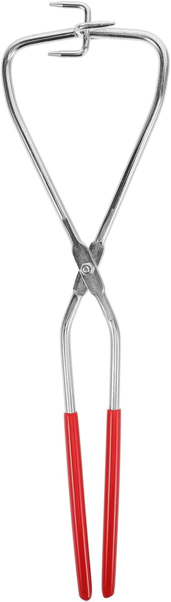 Glazuur Tang - Keramiek Gereedschap - Pottenbakken Glazuren - Roestvrij Staal - 33 x 9 cm - Zilver