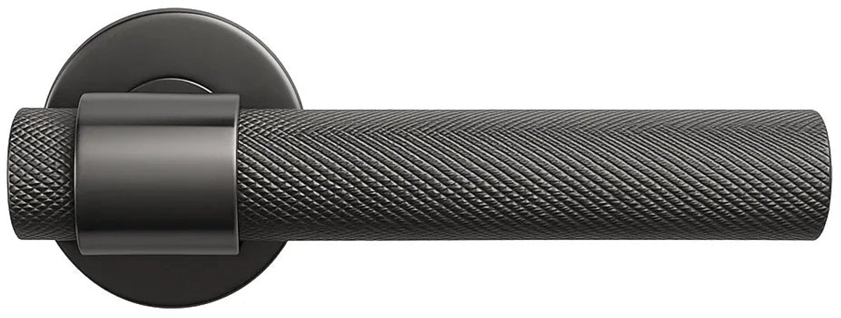 DutchLine - Grip Deurkruk – Gunmetal