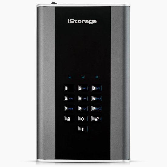Externe Harde Schijf - Beveiligde Opslag - Data Beveiligen - Hardware Encryptie - 1000 GB - Zwart Grijs — afbeelding 5
