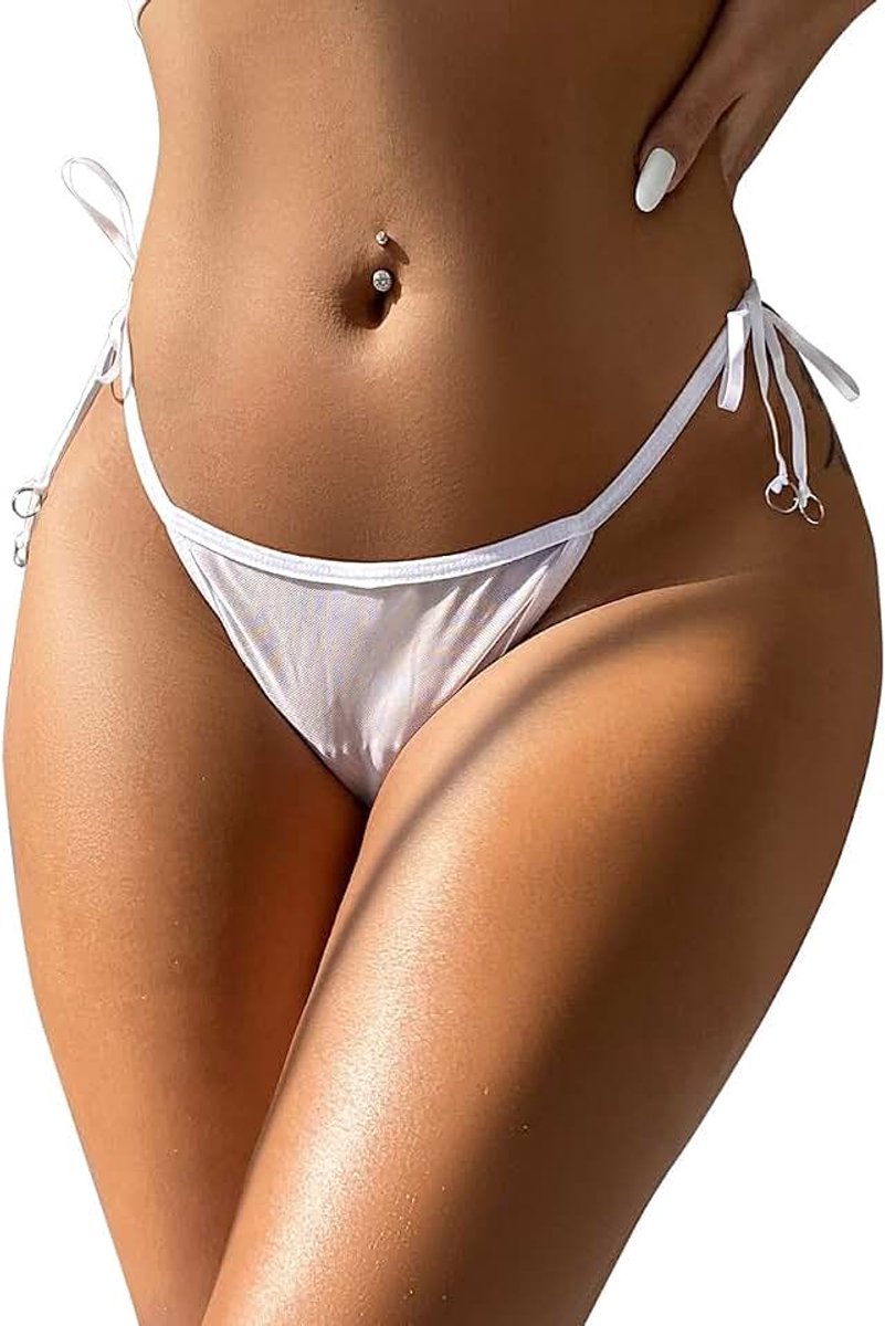 Ohyeahlady Kant tanga's, elastische slipjes, thongs, T-string, Braziliaans kant, ondergoed, G-string, broek, onderbroek