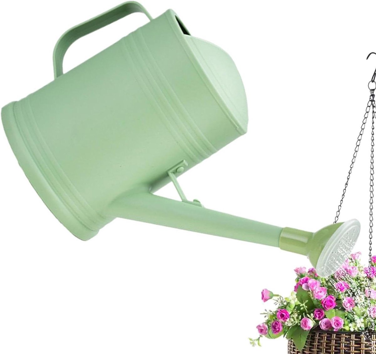 Gieter voor buiten - Waterkoker tuin - Planten water geven - Verlengde uitloop - 2 liter - Groen